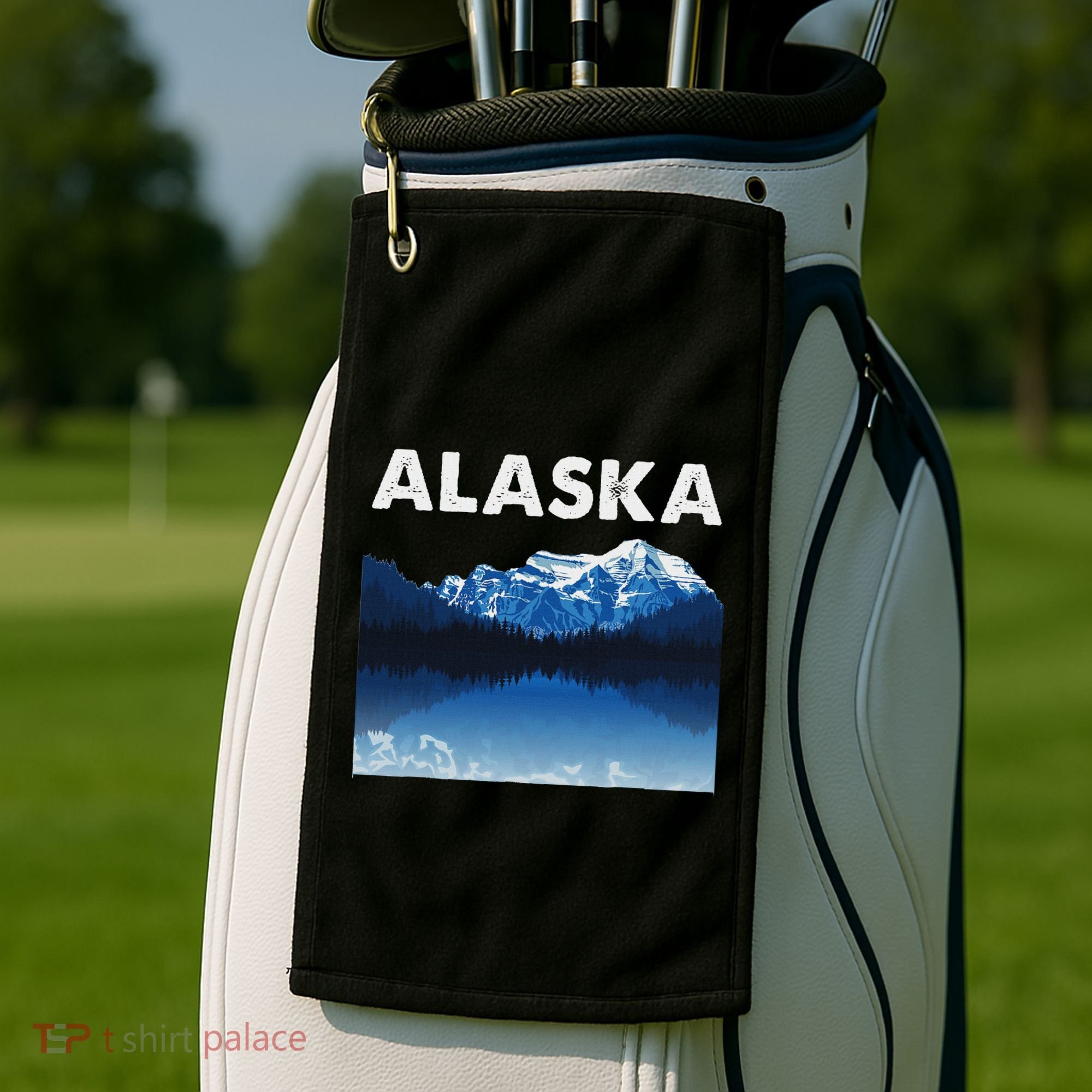 Alaska Alaska Wilderness Golf Towel