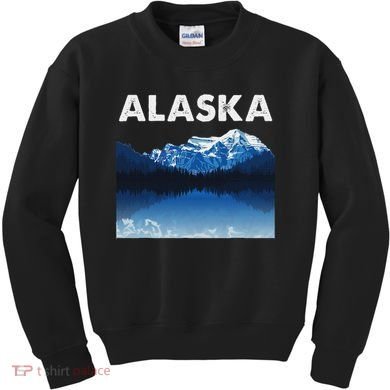 Alaska Alaska Wilderness Kids Sweatshirt
