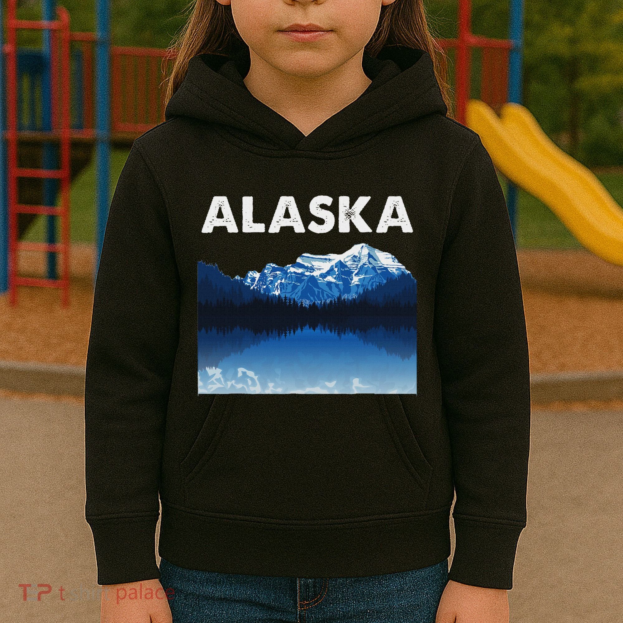 Alaska Alaska Wilderness Kids Hoodie