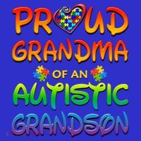 Autism Awareness Wear Proud Grandma Of Grandson Cool Gift T-Shirt thumb 7
