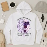 AlzheimerS Awareness You May Not Remember Hoodie thumb 3