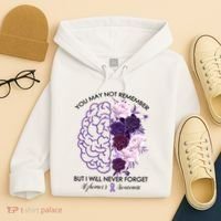 AlzheimerS Awareness You May Not Remember Hoodie thumb 4