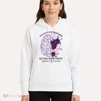 AlzheimerS Awareness You May Not Remember Hoodie thumb 5