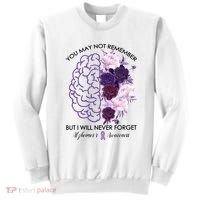 AlzheimerS Awareness You May Not Remember Sweatshirt thumb 0