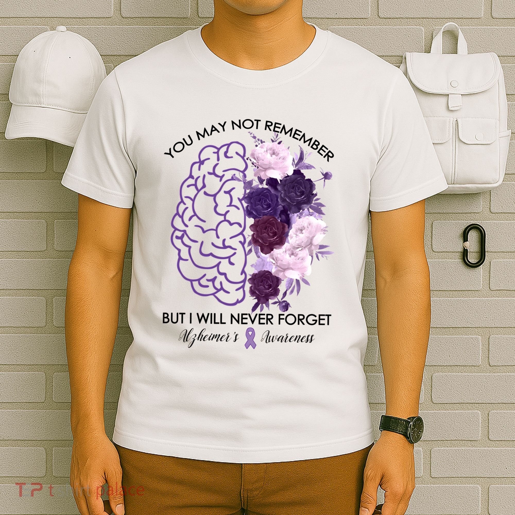 AlzheimerS Awareness You May Not Remember T-Shirt