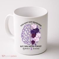 AlzheimerS Awareness You May Not Remember Coffee Mug thumb 0