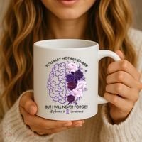 AlzheimerS Awareness You May Not Remember Coffee Mug thumb 3