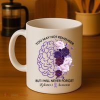 AlzheimerS Awareness You May Not Remember Coffee Mug thumb 4