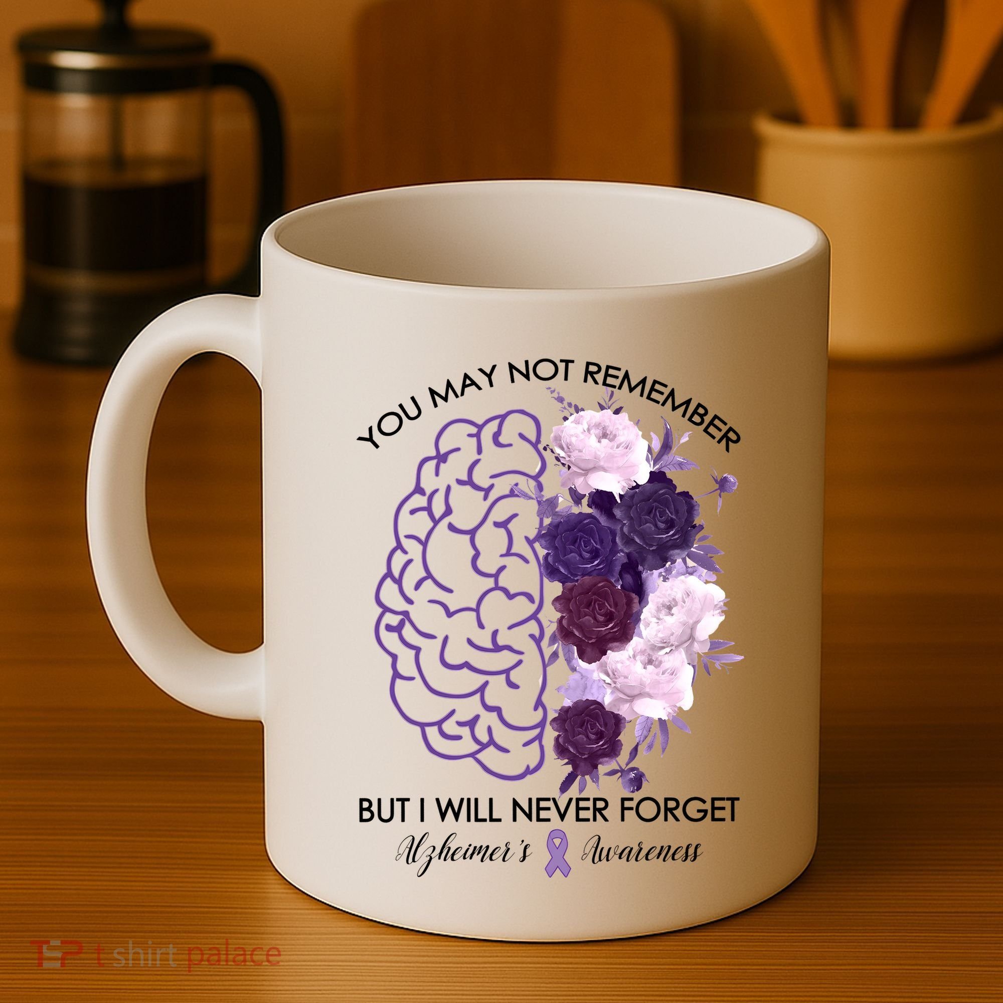 AlzheimerS Awareness You May Not Remember Coffee Mug