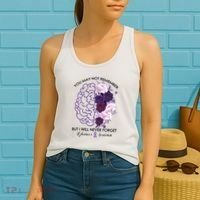 AlzheimerS Awareness You May Not Remember Women's Tank Top thumb 2