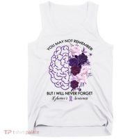 AlzheimerS Awareness You May Not Remember Tank Top thumb 0