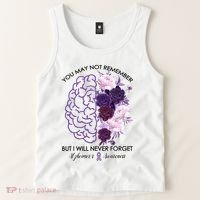 AlzheimerS Awareness You May Not Remember Tank Top thumb 2