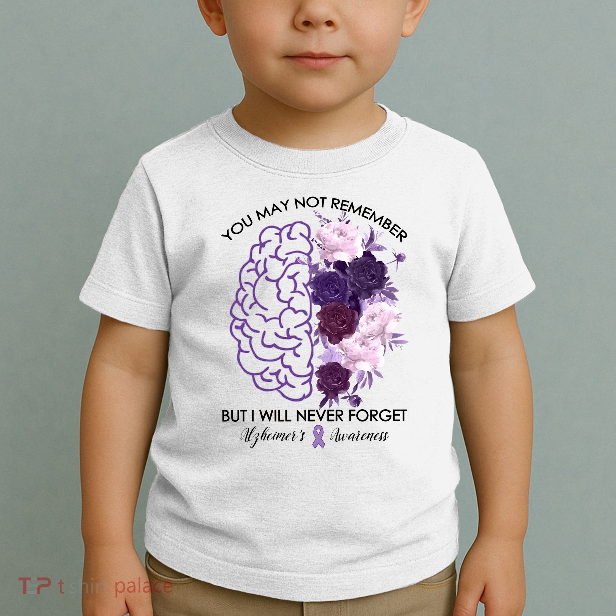 AlzheimerS Awareness You May Not Remember Toddler T-Shirt