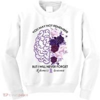 AlzheimerS Awareness You May Not Remember Kids Sweatshirt thumb 0