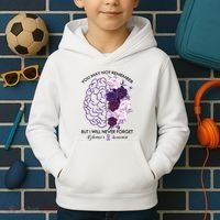 AlzheimerS Awareness You May Not Remember Kids Hoodie thumb 2