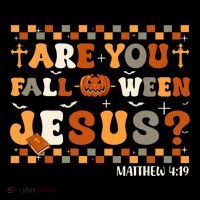 Autumn Are You Falloween Jesus Christian Halloween Pumpkin Coffee Mug thumb 5