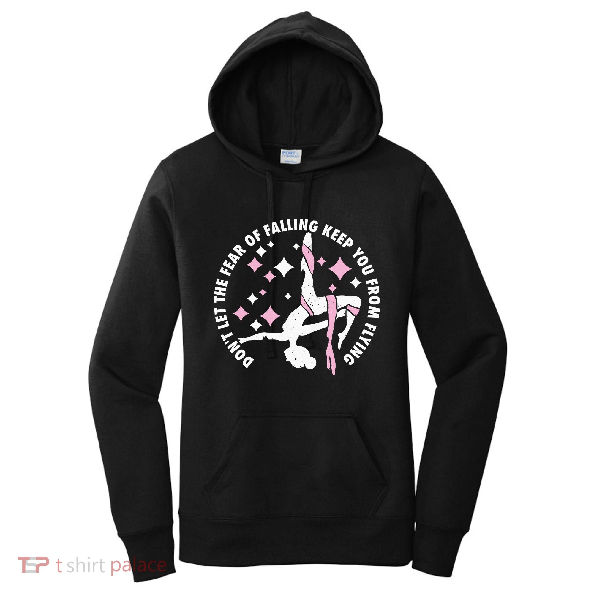 Aerialist Aerial Yoga Circus Artist From Silk Acrobatics Women's Hoodie