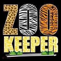 African Animals Zebra Giraffe Zookeeper Zoo Keeper Coffee Mug thumb 5
