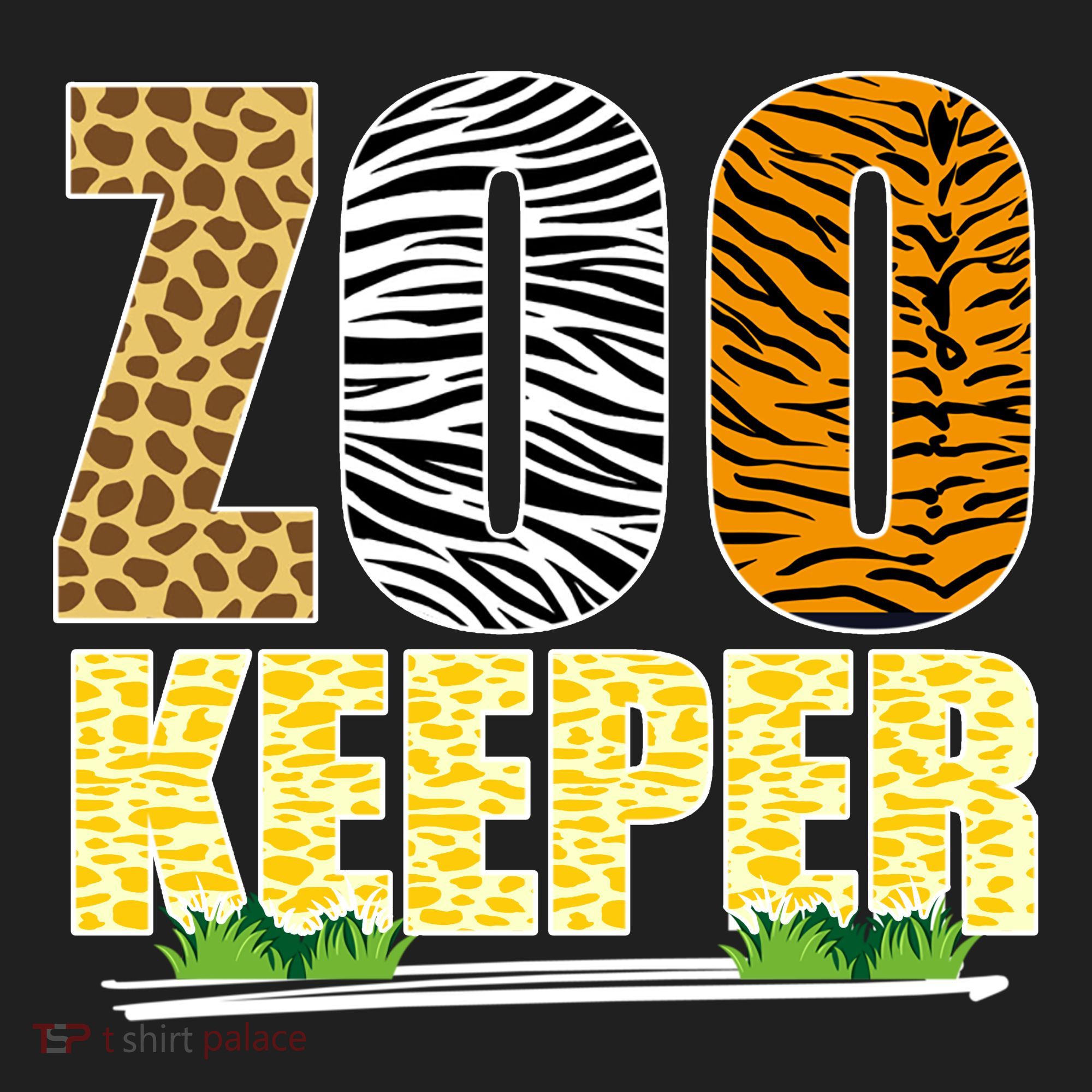 African Animals Zebra Giraffe Zookeeper Zoo Keeper Beanie