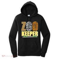 African Animals Zebra Giraffe Zookeeper Zoo Keeper Women's Hoodie thumb 0