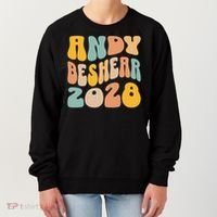 Andy Beshear 2028 For President Resist Wavy Groovy Election Women's Sweatshirt thumb 0