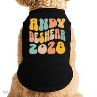Andy Beshear 2028 For President Resist Wavy Groovy Election Doggie Tank thumb 0