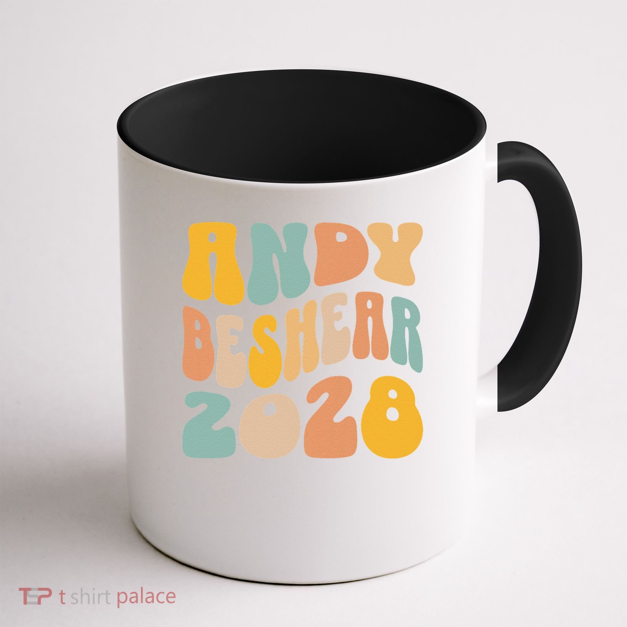 Andy Beshear 2028 For President Resist Wavy Groovy Election Coffee Mug