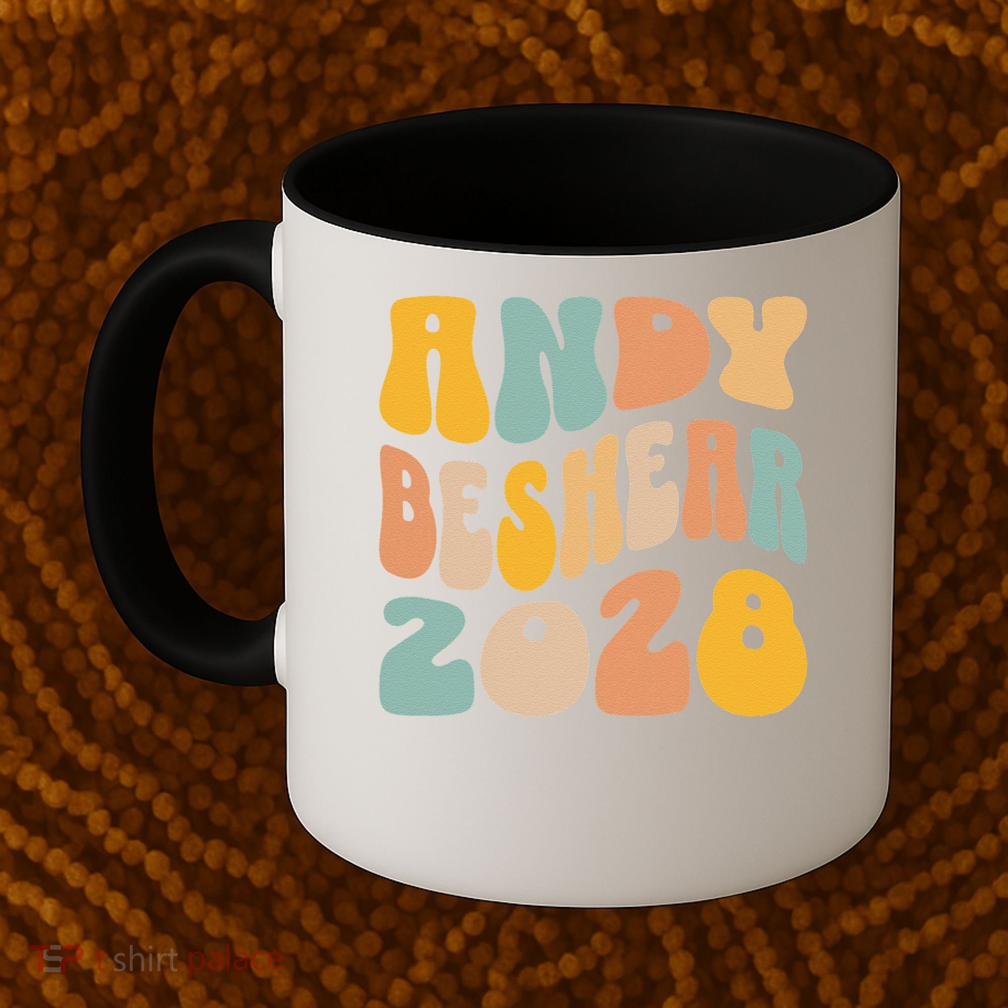 Andy Beshear 2028 For President Resist Wavy Groovy Election Coffee Mug
