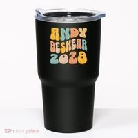 Andy Beshear 2028 For President Resist Wavy Groovy Election Tumbler thumb 0