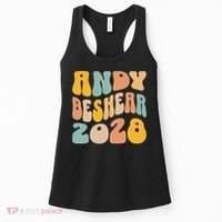 Andy Beshear 2028 For President Resist Wavy Groovy Election Women's Tank Top thumb 0