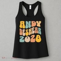 Andy Beshear 2028 For President Resist Wavy Groovy Election Women's Tank Top thumb 3