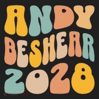 Andy Beshear 2028 For President Resist Wavy Groovy Election Hat thumb 2