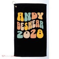 Andy Beshear 2028 For President Resist Wavy Groovy Election Golf Towel thumb 0