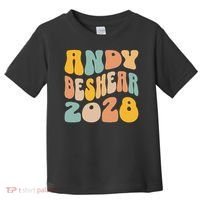 Andy Beshear 2028 For President Resist Wavy Groovy Election Toddler T-Shirt thumb 0