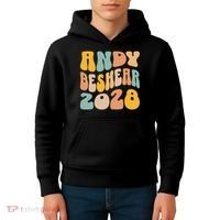 Andy Beshear 2028 For President Resist Wavy Groovy Election Kids Hoodie thumb 4