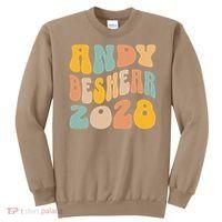 Andy Beshear 2028 For President Resist Wavy Groovy Election Sweatshirt thumb 0