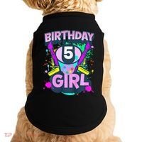 Artist Birthday 5 Year Old Painter 5th Birthday Party Doggie Tank thumb 0