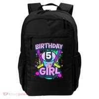 Artist Birthday 5 Year Old Painter 5th Birthday Party Backpack thumb 0