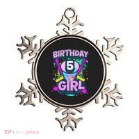 Artist Birthday 5 Year Old Painter 5th Birthday Party Ornament thumb 0