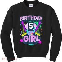 Artist Birthday 5 Year Old Painter 5th Birthday Party Kids Sweatshirt thumb 0