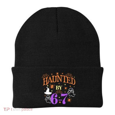 Aunted By 6-7 Halloween Math Teacher 67 Meme Beanie