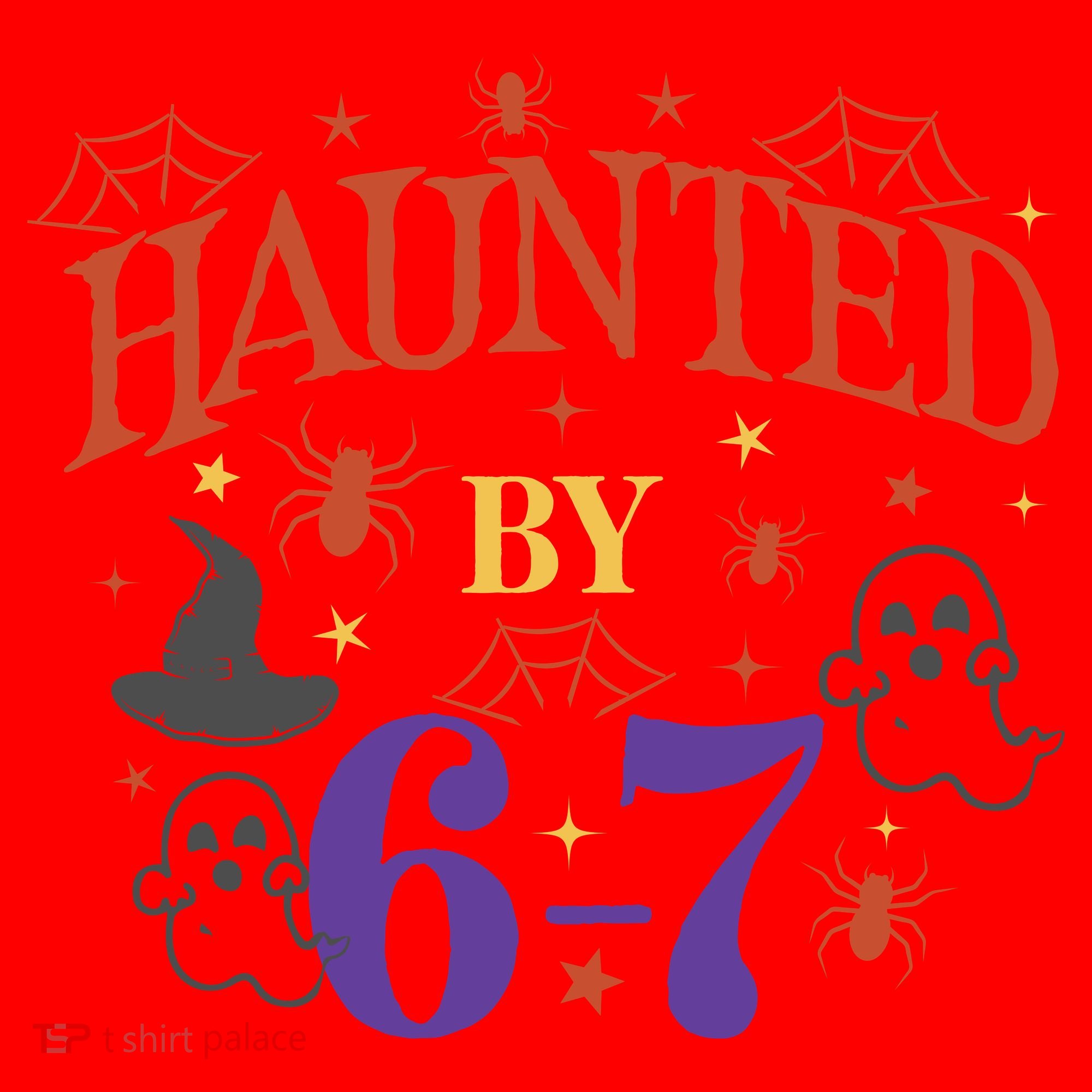 Aunted By 6-7 Halloween Math Teacher 67 Meme Santa Hat