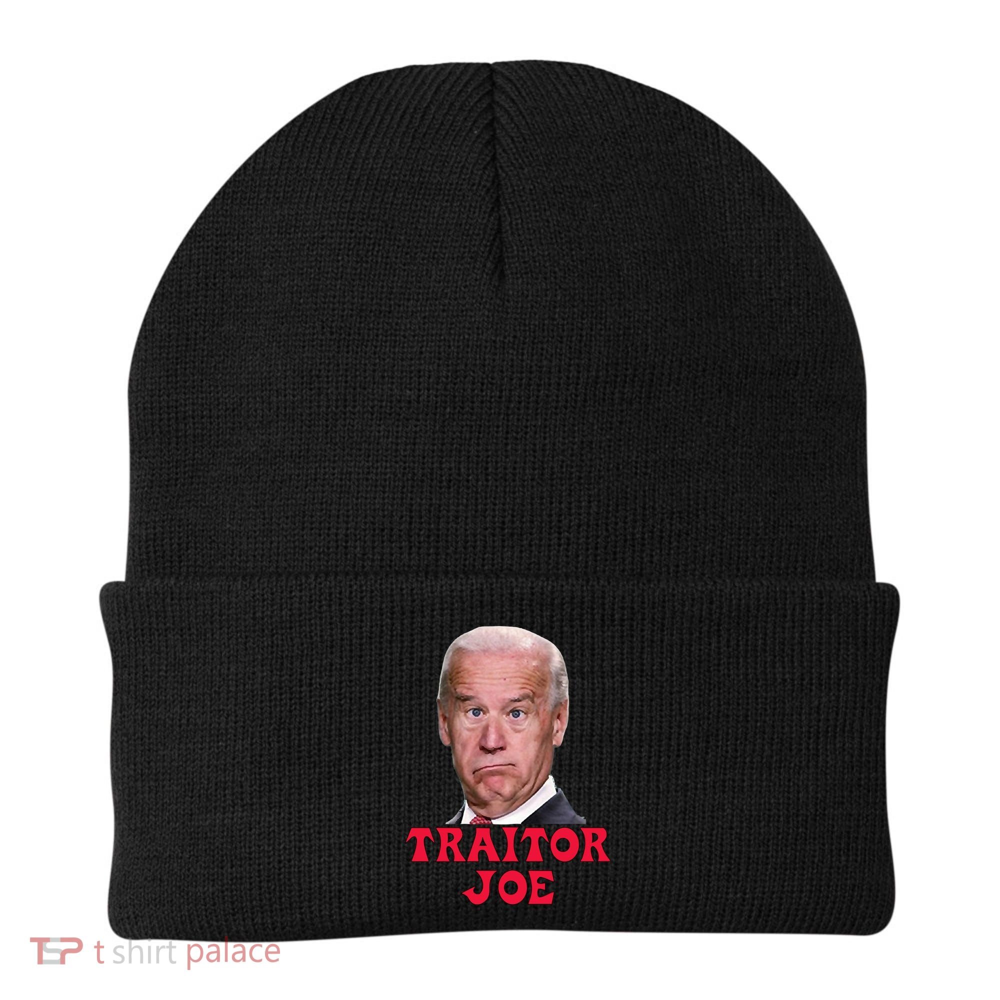 Anti Biden AntiBiden Pro Trump 2024 ProTrump Funny Traitor Joe Meme Beanie