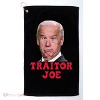 Anti Biden AntiBiden Pro Trump 2024 ProTrump Funny Traitor Joe Meme Golf Towel thumb 0