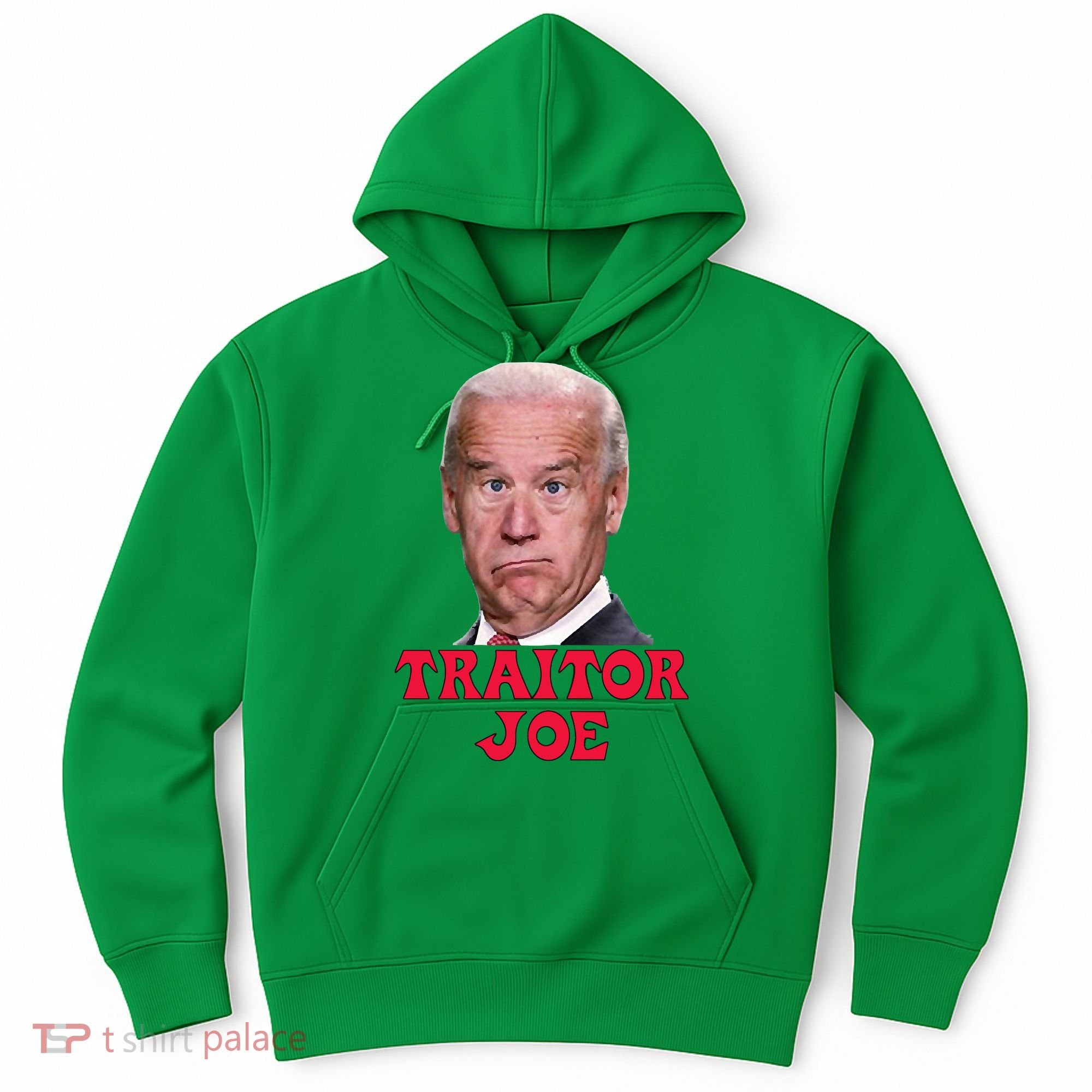 Anti Biden AntiBiden Pro Trump 2024 ProTrump Funny Traitor Joe Meme Hoodie