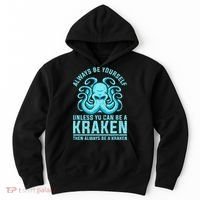 Always Be A Kraken Funny Crypto Hoodie thumb 0