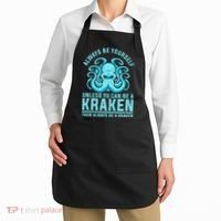 Always Be A Kraken Funny Crypto Apron thumb 2
