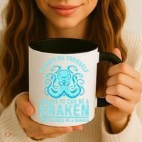 Always Be A Kraken Funny Crypto Coffee Mug thumb 3