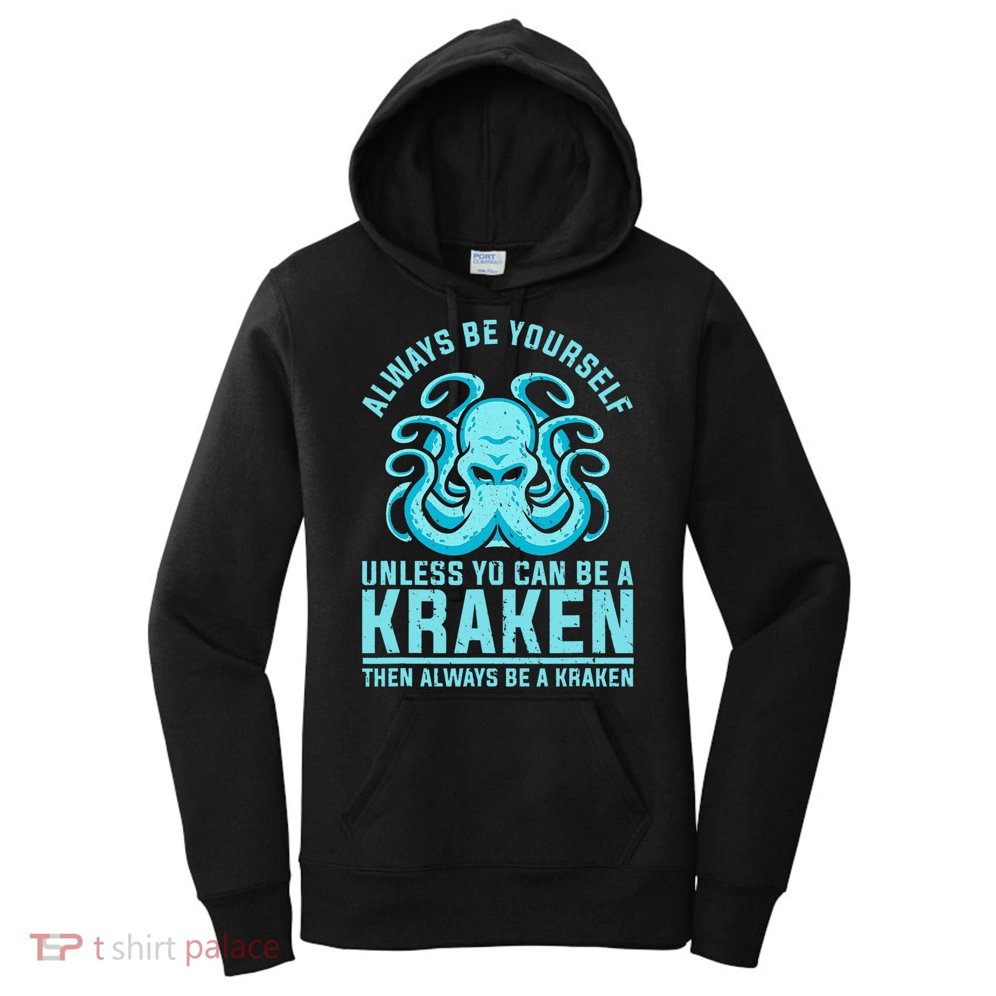 Always Be A Kraken Funny Crypto Women's Hoodie