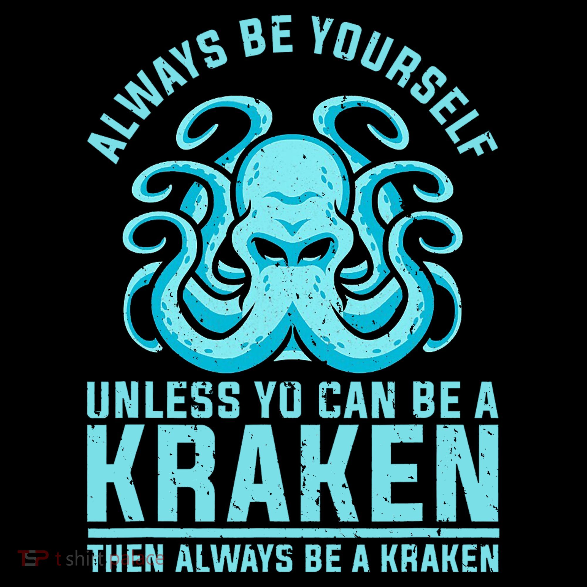 Always Be A Kraken Funny Crypto Mousepad
